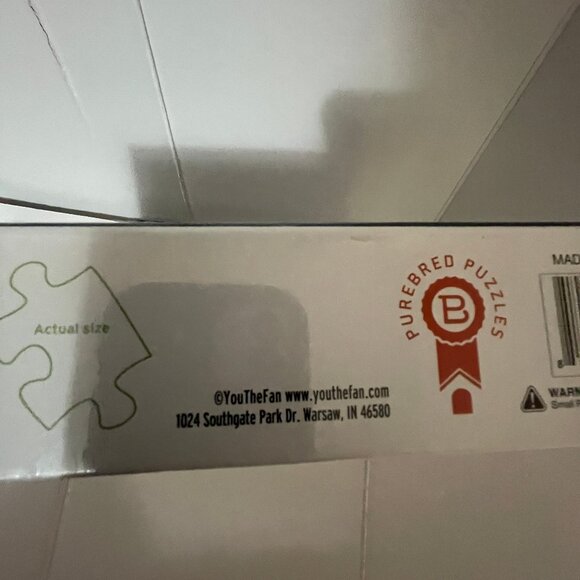 BRAND NEW SEALED New York Yankees "A Real Nailbiter" 500 Piece Puzzle MLB Dogs - Picture 6 of 14